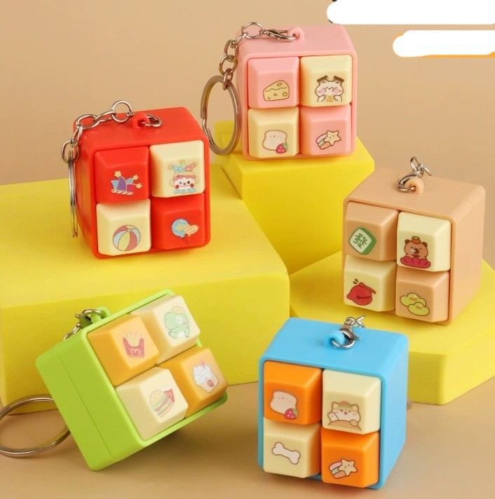 케릭터 전자딸깍이키링 / 5종 / 불빛+효과음